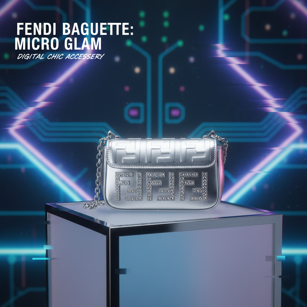 Мини-сумка Fendi Baguette